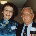 Brisbane, 2000 – Queensland President, Laurie Woods and wife Barbara.